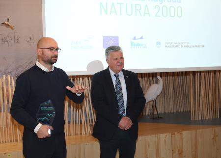 Podelitev nagrade NATURA 2000 10 FOTO LJUBO VUKELIČ